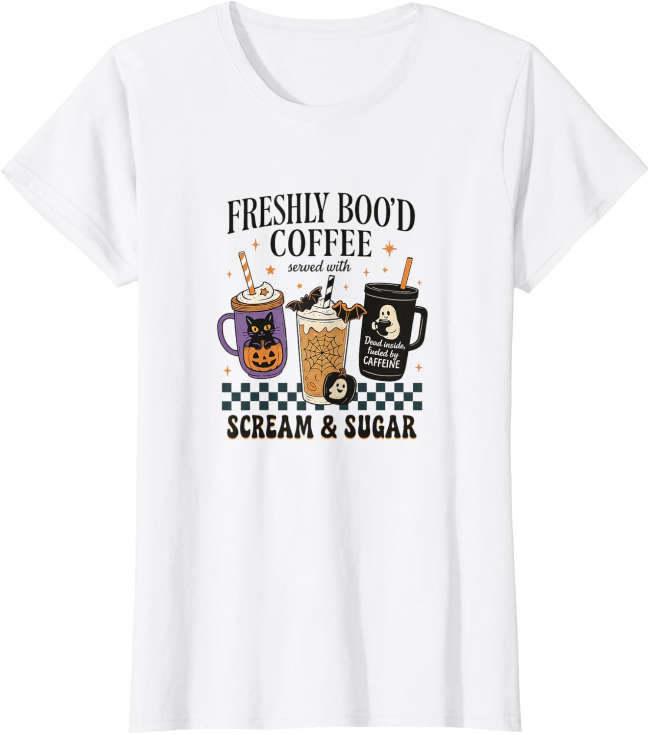 Halloween Coffee-Freshly Boo’d Coffee T-Shirt