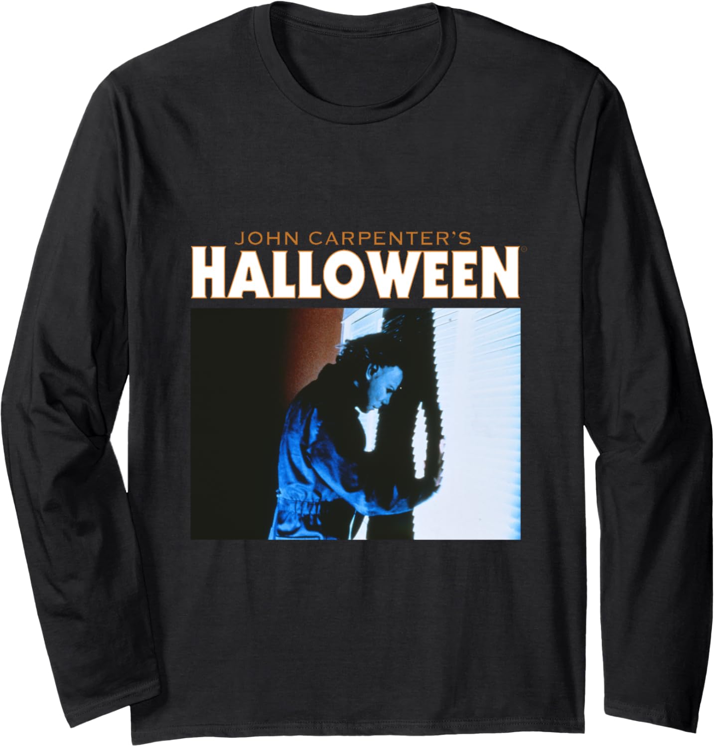 Halloween Michael Myers Shadow In The Night Long Sleeve T-Shirt