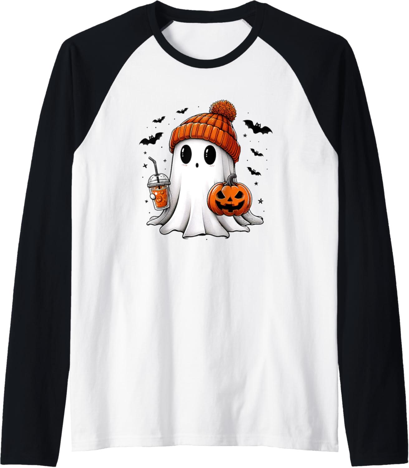 Halloween Shirt Halloween Women's Shirt, Spooky Season Shirt Raglan Baseball Tee