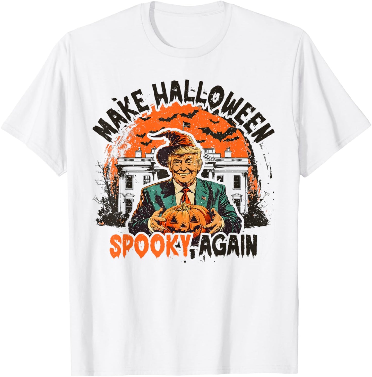 Halloween Spooky Season President T-Shirt