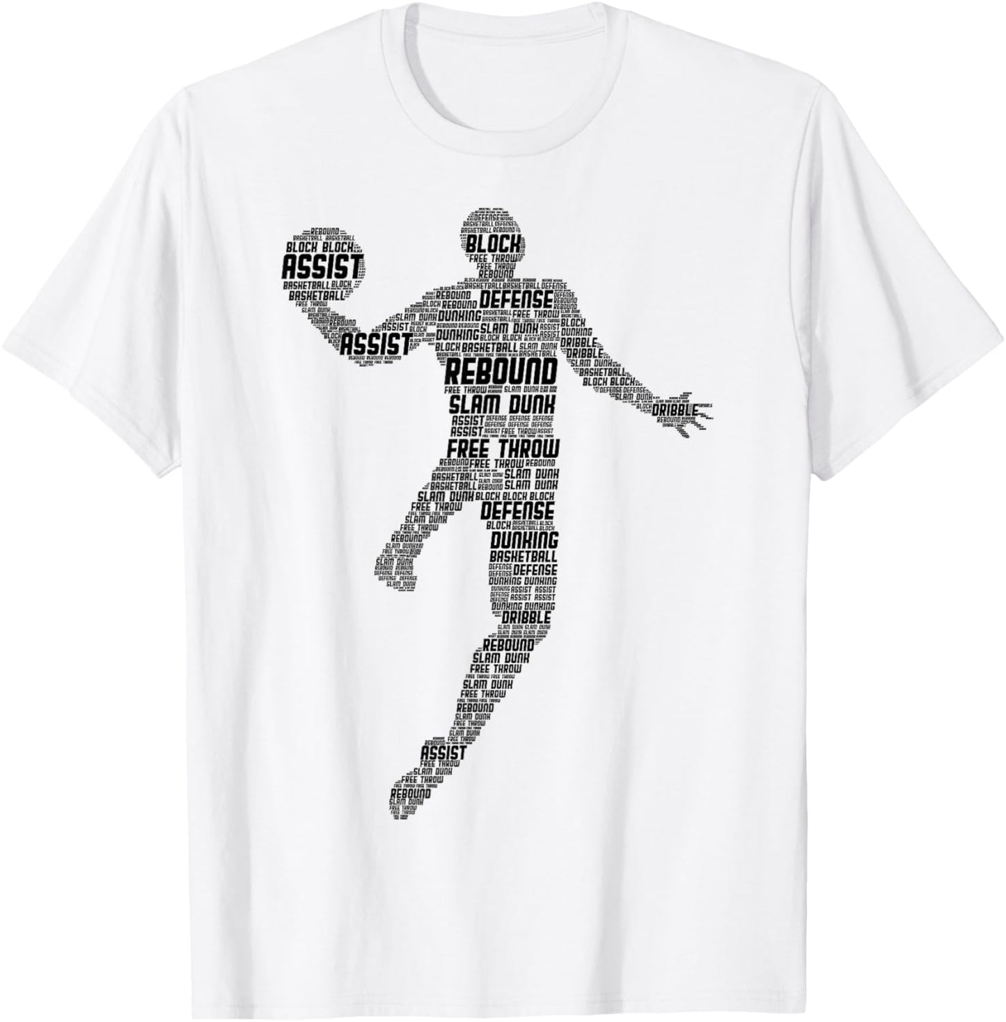 Basketball Kids Boys Men T-Shirt