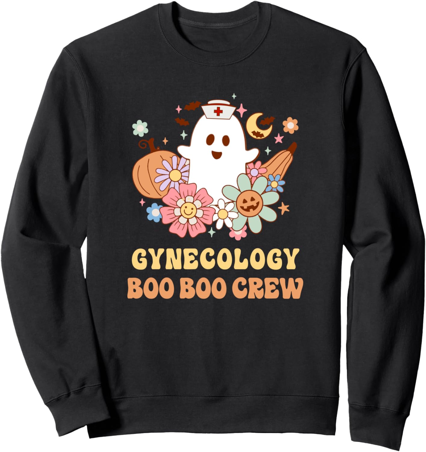 Gynecology Boo Boo Crew Nurse Halloween Sweatshirt