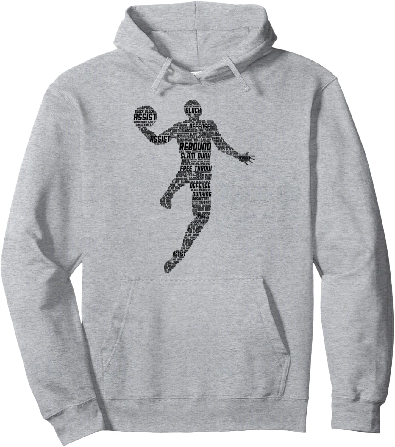 Basketball Kids Boys Men Pullover Hoodie