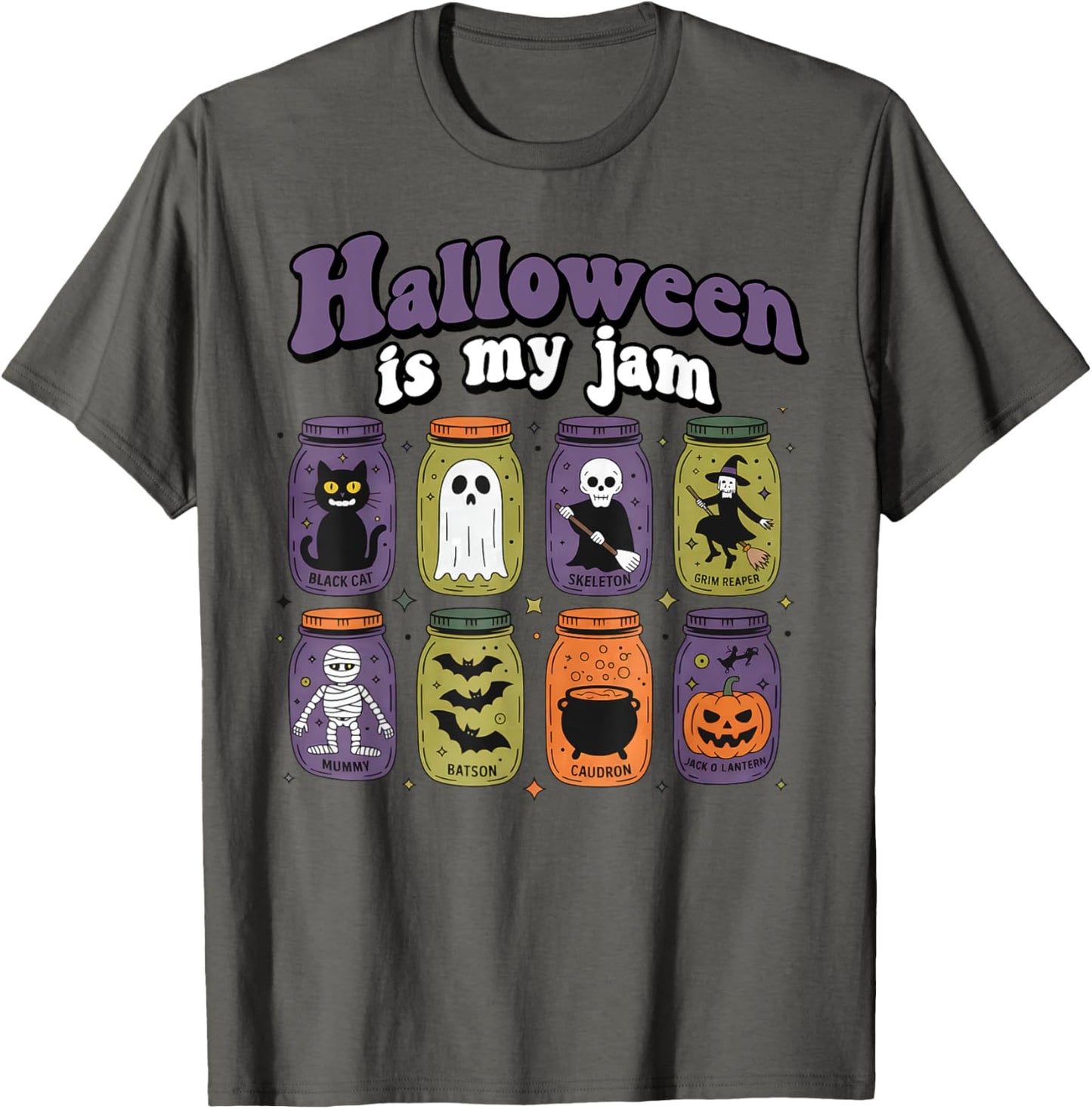 Halloween is My Jam Spooky Season Scary Fall Autumn Costume T-Shirt
