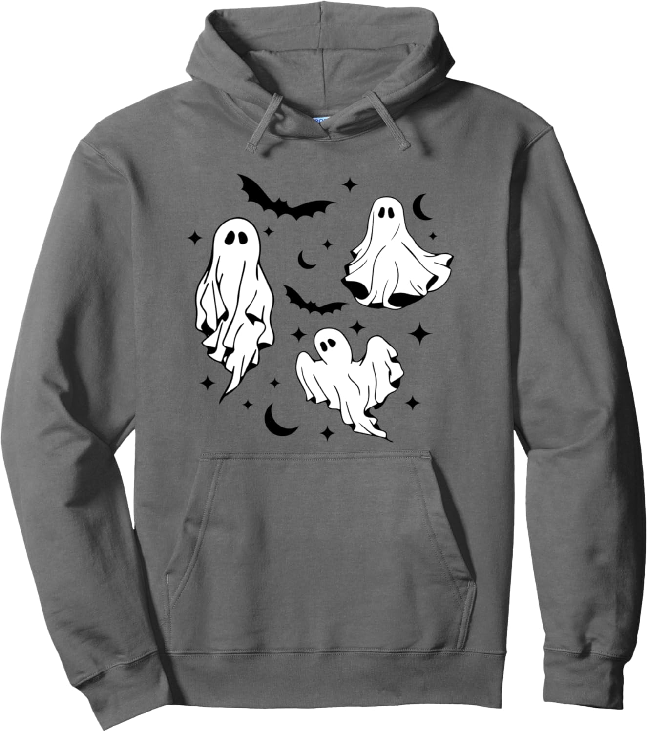 Halloween Ghosts Spooky Season flying Pullover Hoodie
