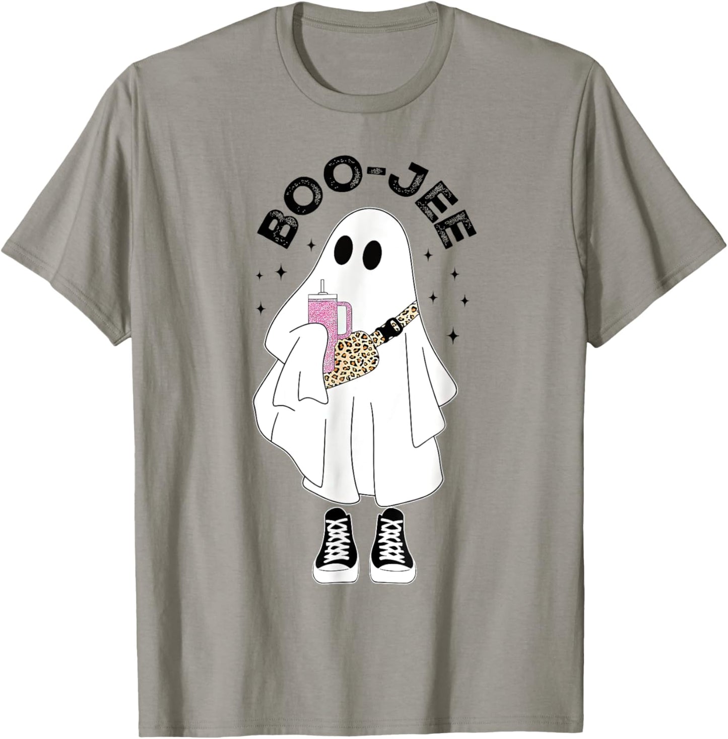 Halloween Spooky Season Cute Ghost Boujee Boo-Jee T-Shirt