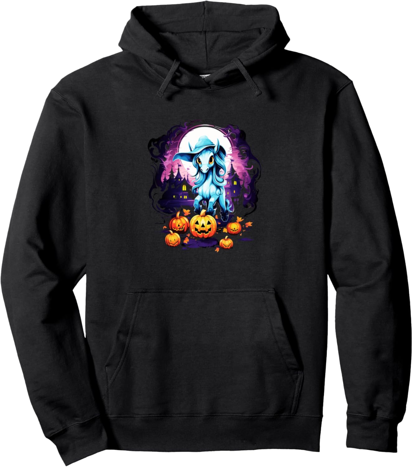 Halloween Horse ghost for kids , for girls Pullover Hoodie