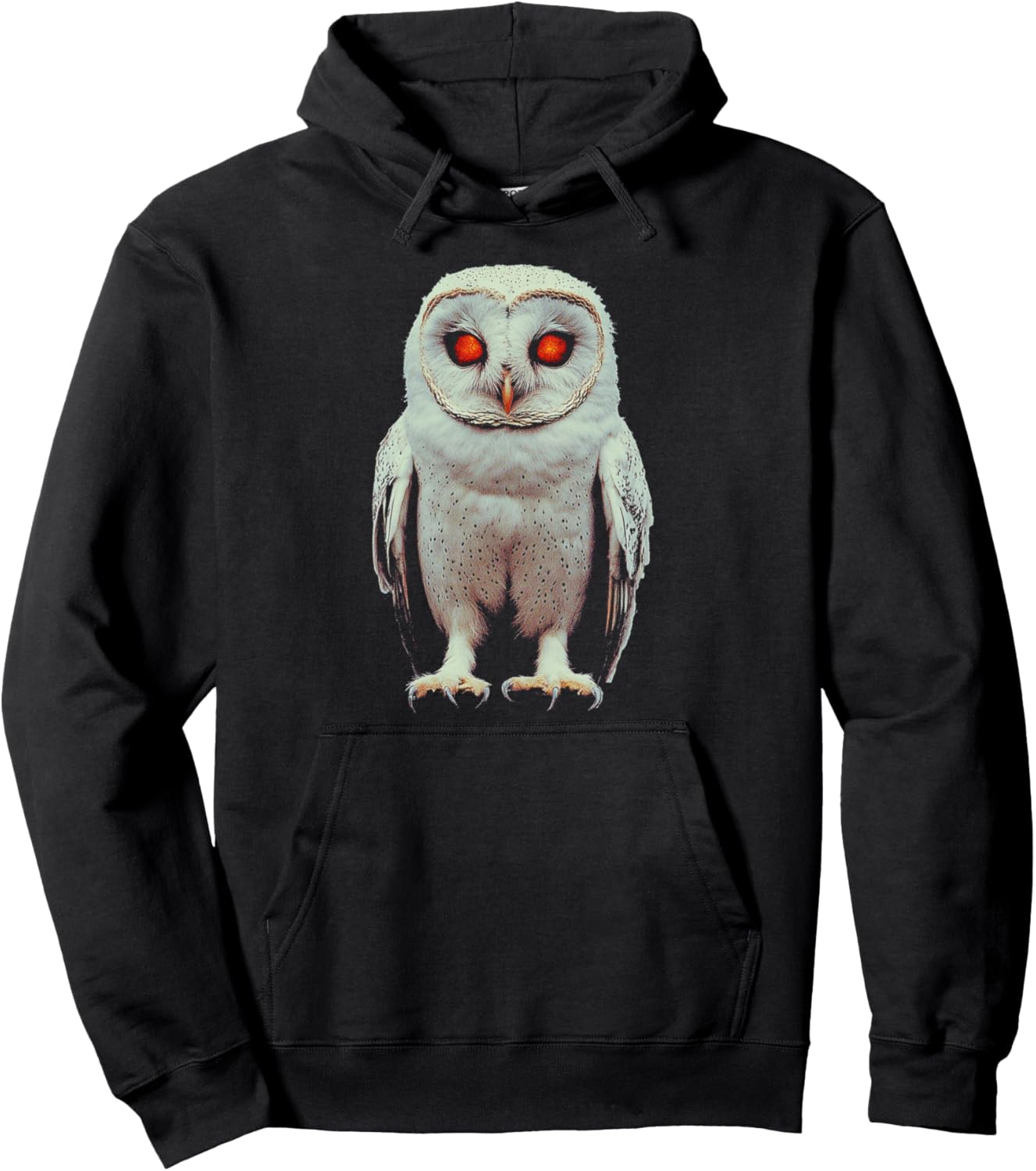 Barn Owl Halloween Pullover Hoodie