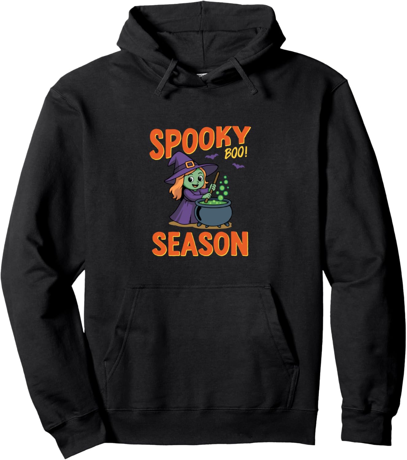 Halloween Spooky Season Pullover Hoodie