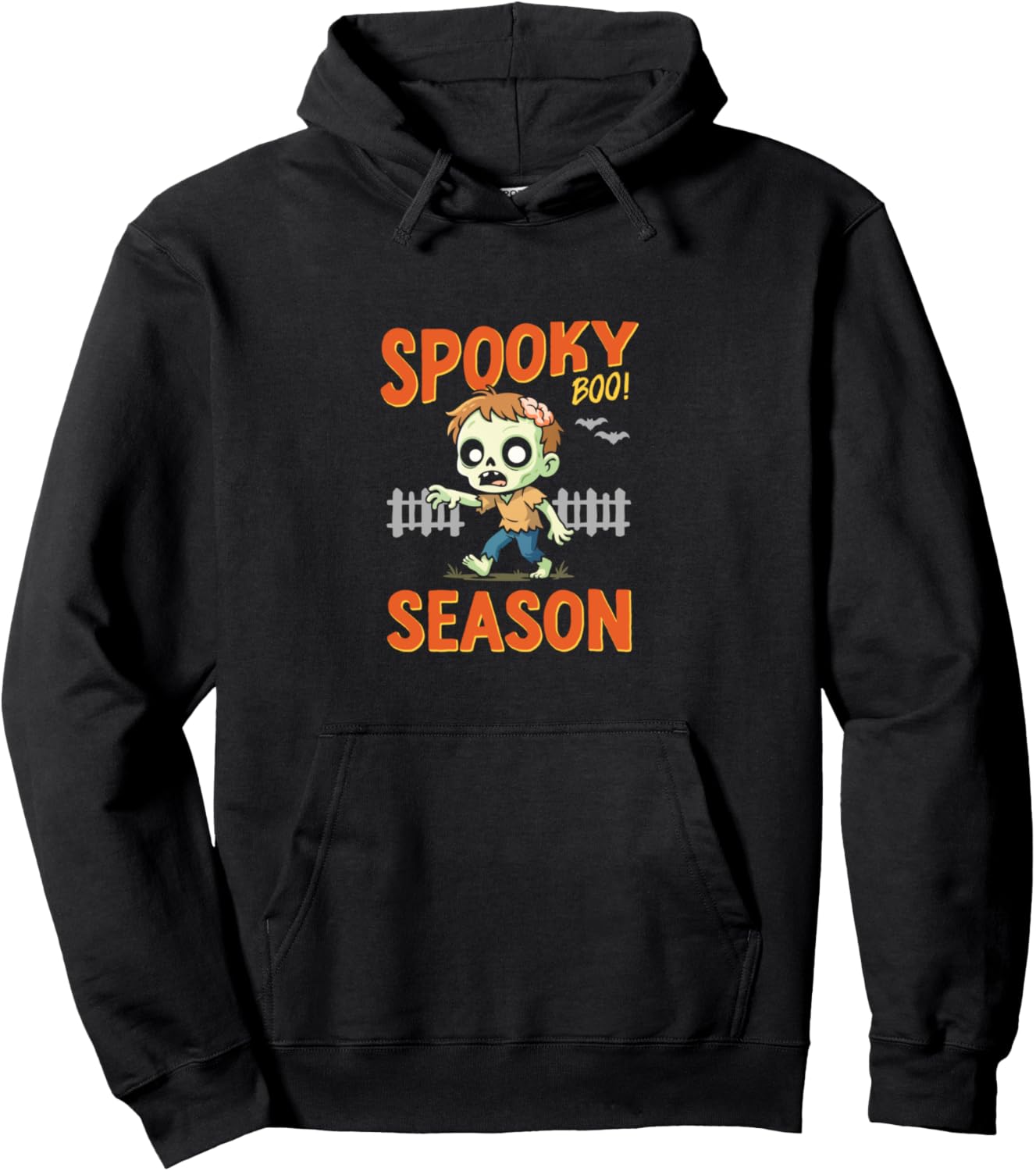 Halloween Spooky Season Pullover Hoodie