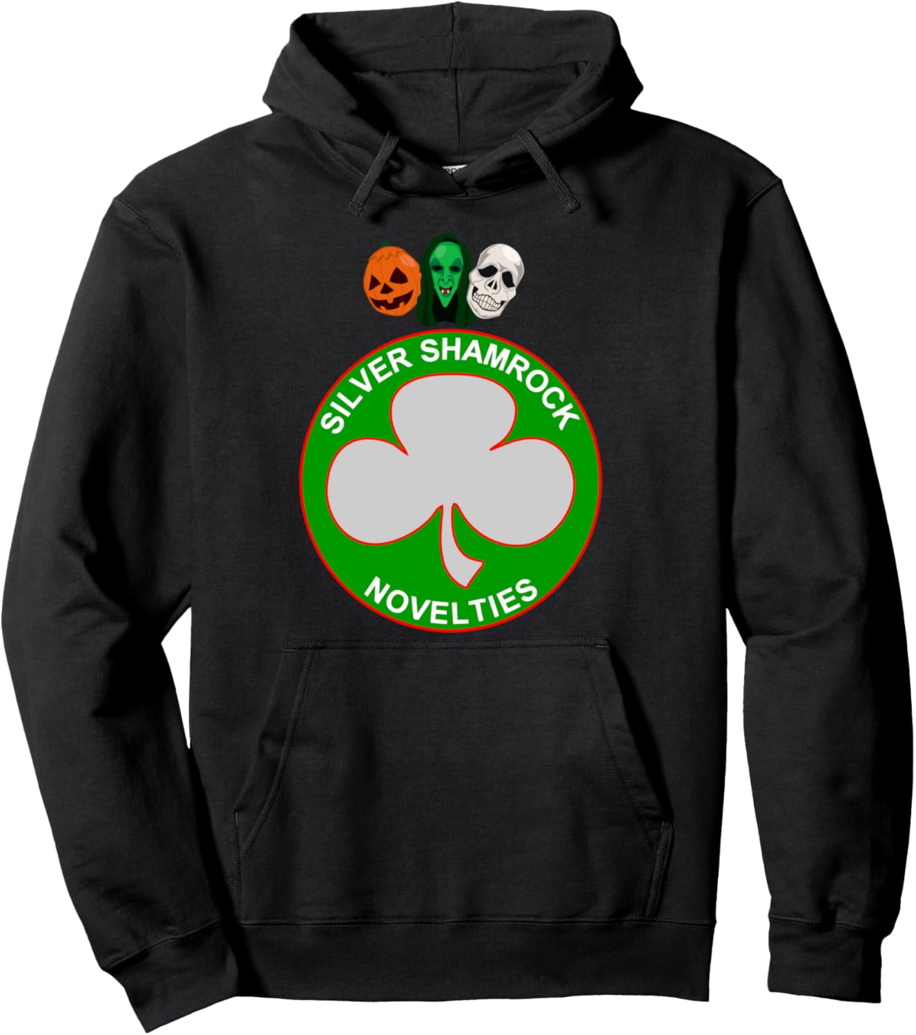 Halloween III Silver Shamrock Pullover Hoodie