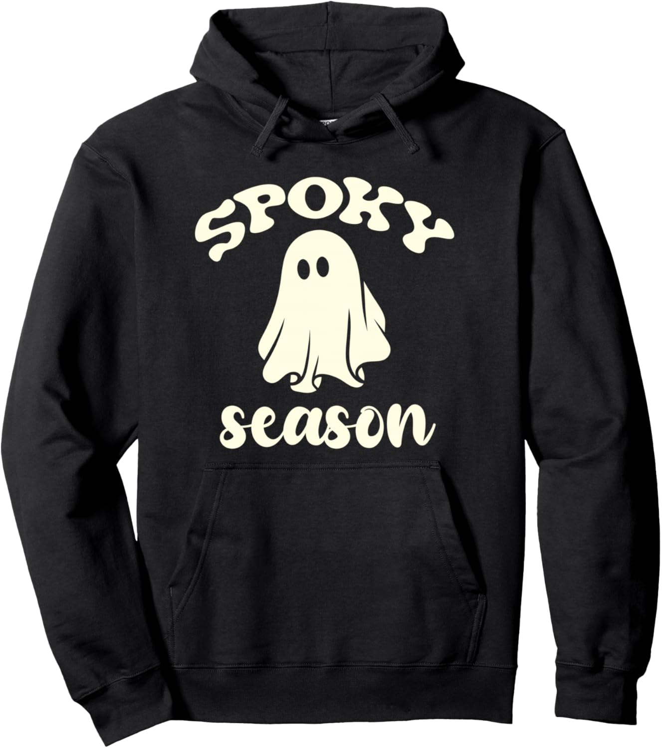 Halloween Ghost Spooky Season Costume Men Women Kids Pullover Hoodie