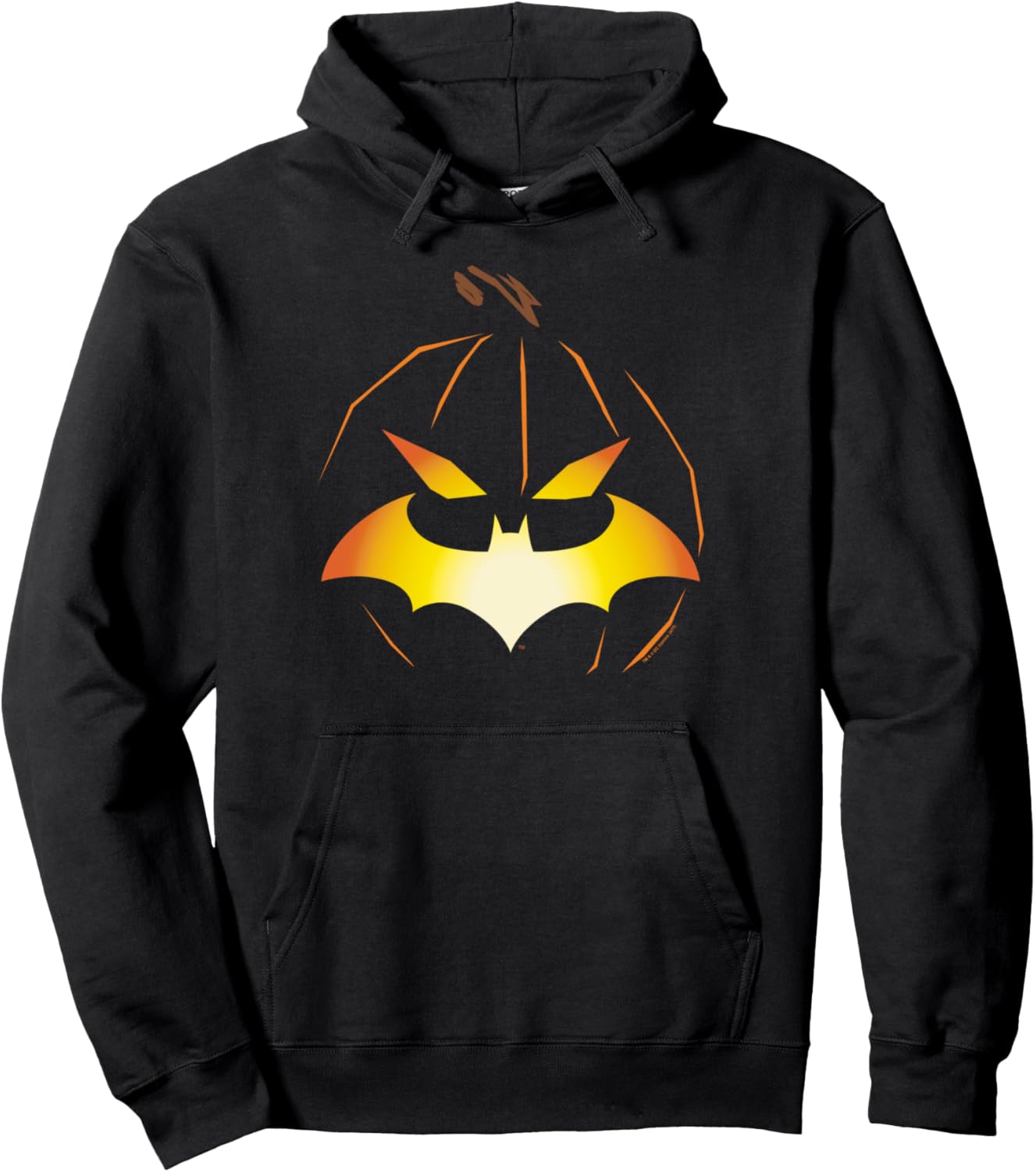 Batman Halloween Jack o' Bat Pullover Hoodie Pullover Hoodie