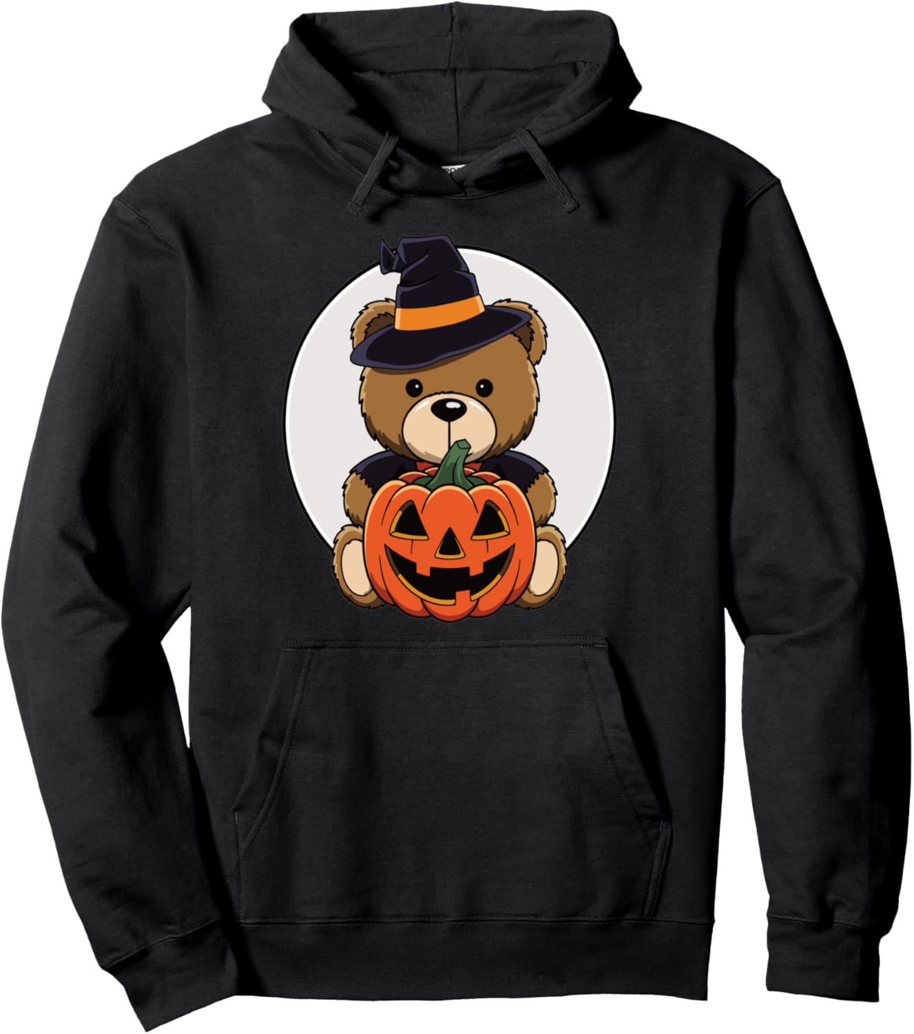 Halloween Teddy Bear Scary Halloween Bear Pullover Hoodie