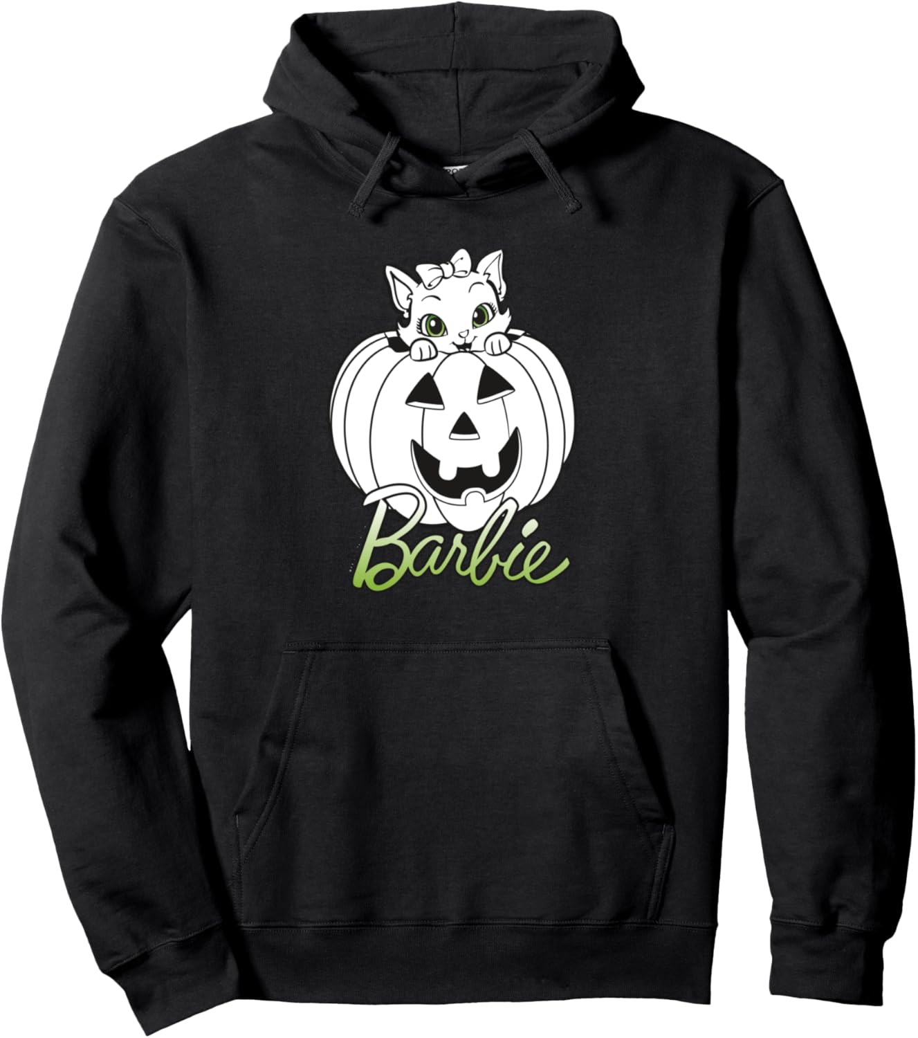Barbie - Halloween Pumpkin Kitty Pullover Hoodie