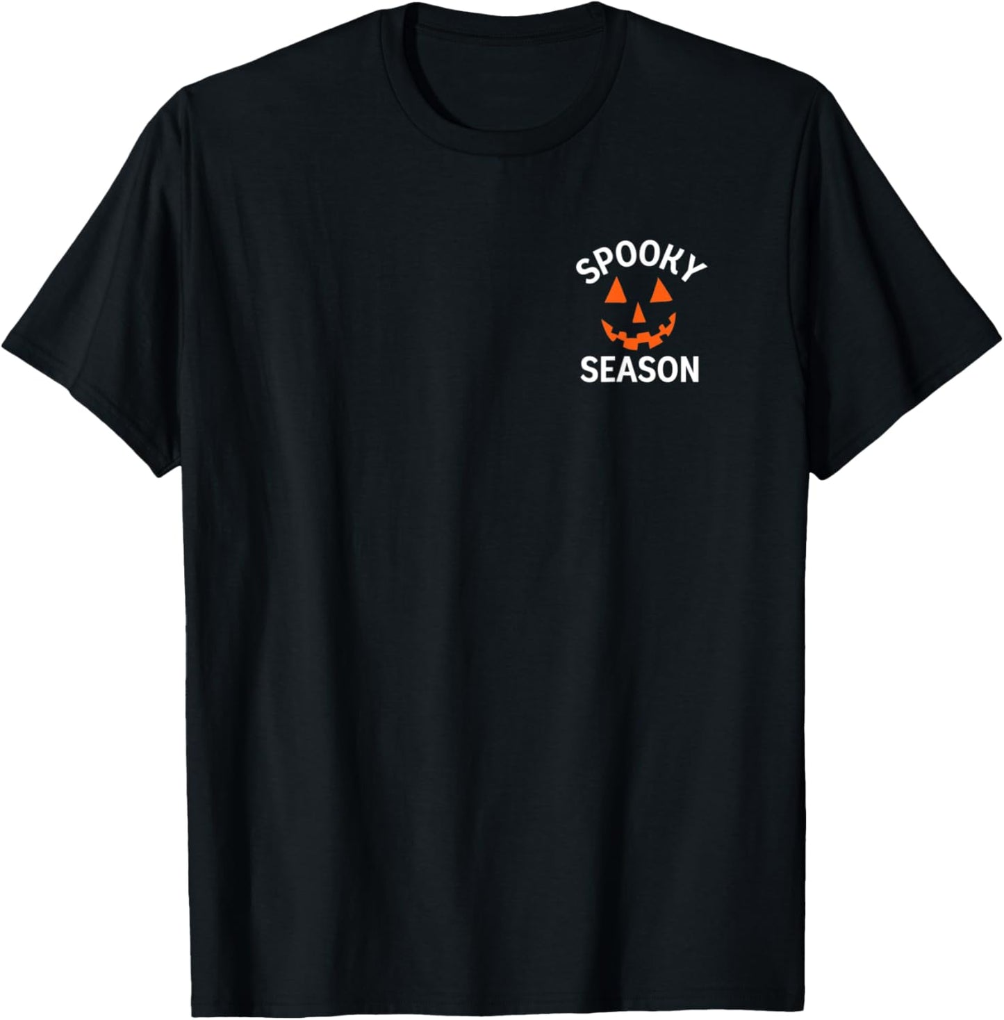 Halloween Pumpkin Spooky-Season Design T-Shirt