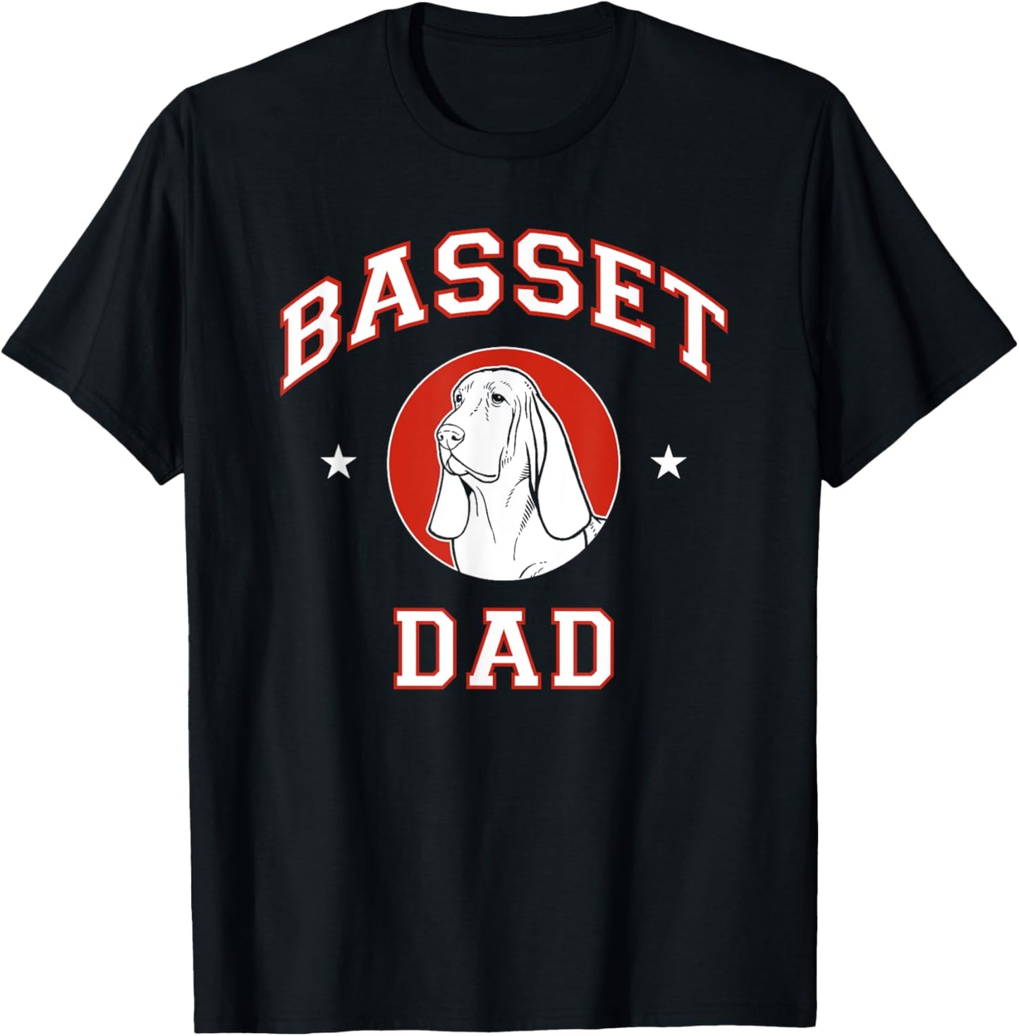 Basset Hound Dad Dog Father T-Shirt