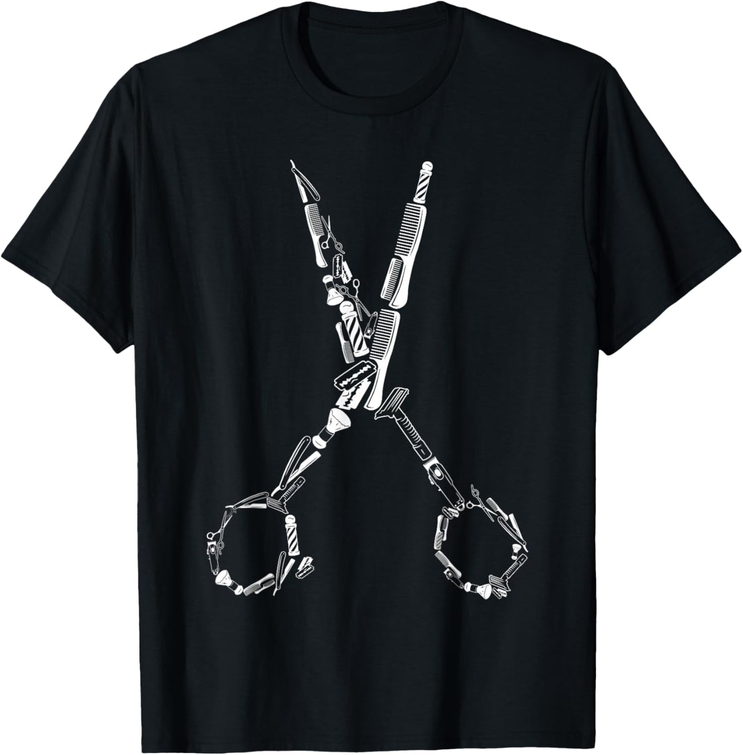 Barber Hairdresser For Barbershop Owner Gift Haircut Stylist T-Shirt