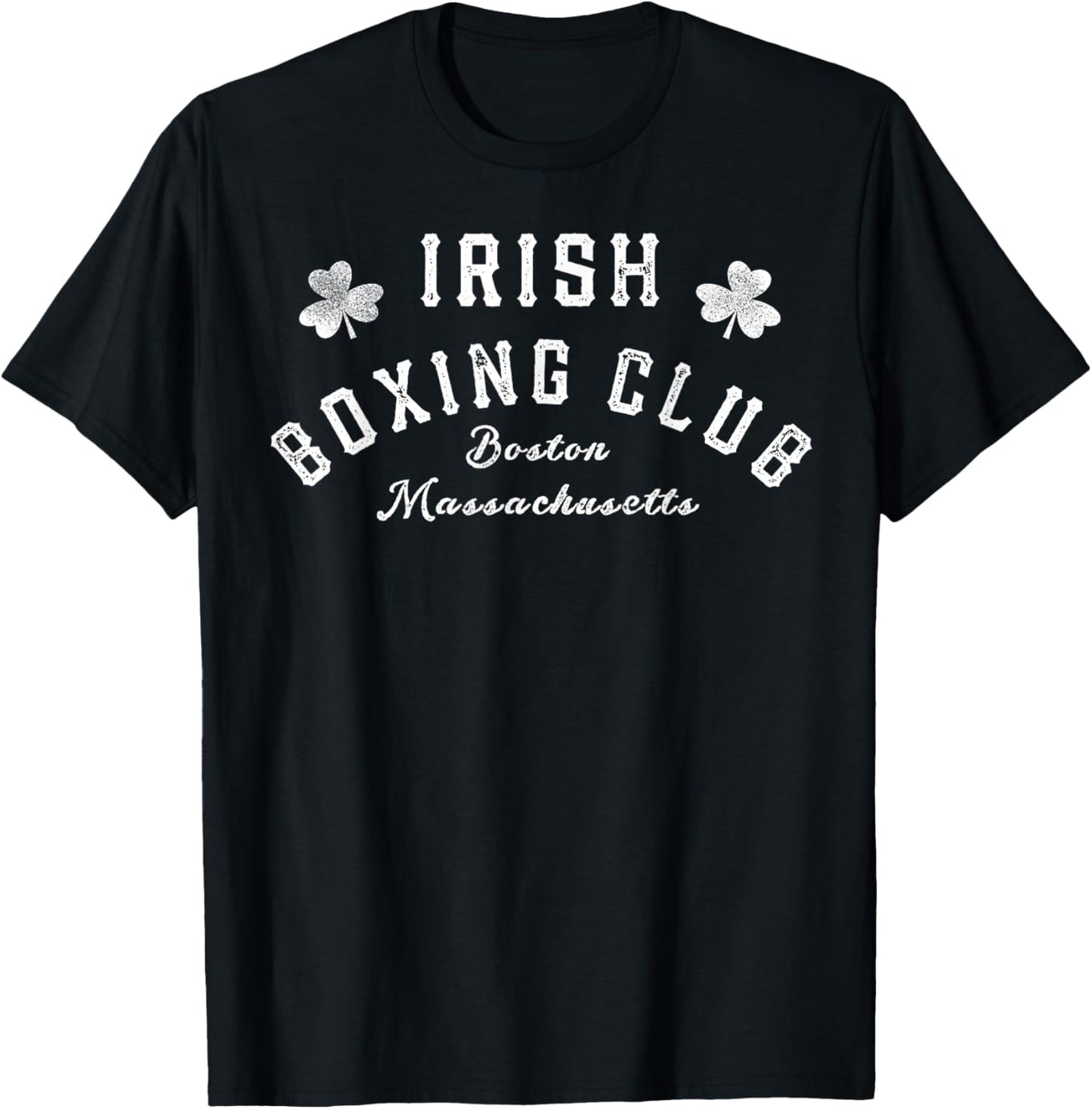 Great Irish Boxing Shirt Men Club Boston Fighting Tee Pub T-Shirt