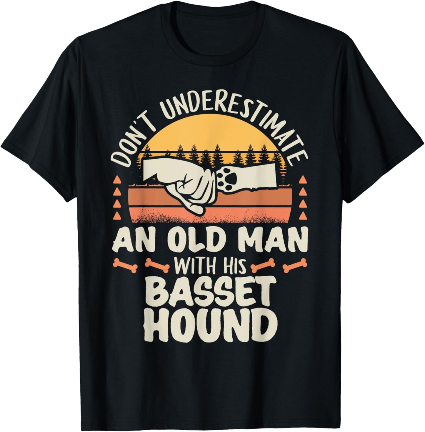 Basset Hound Shirt Men Women Dog Mom Dog Lover T-Shirt