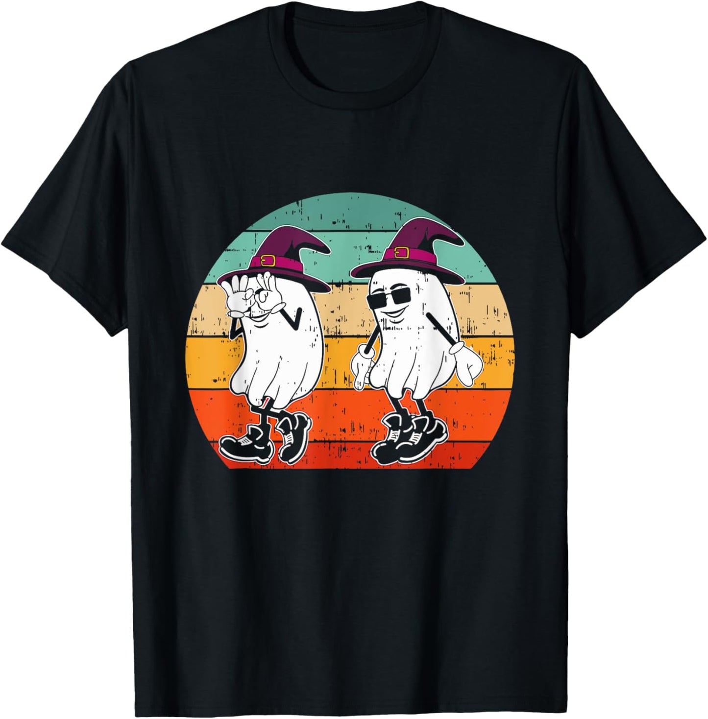 Halloween Ghost Griddy Dance Spooky Season T-Shirt