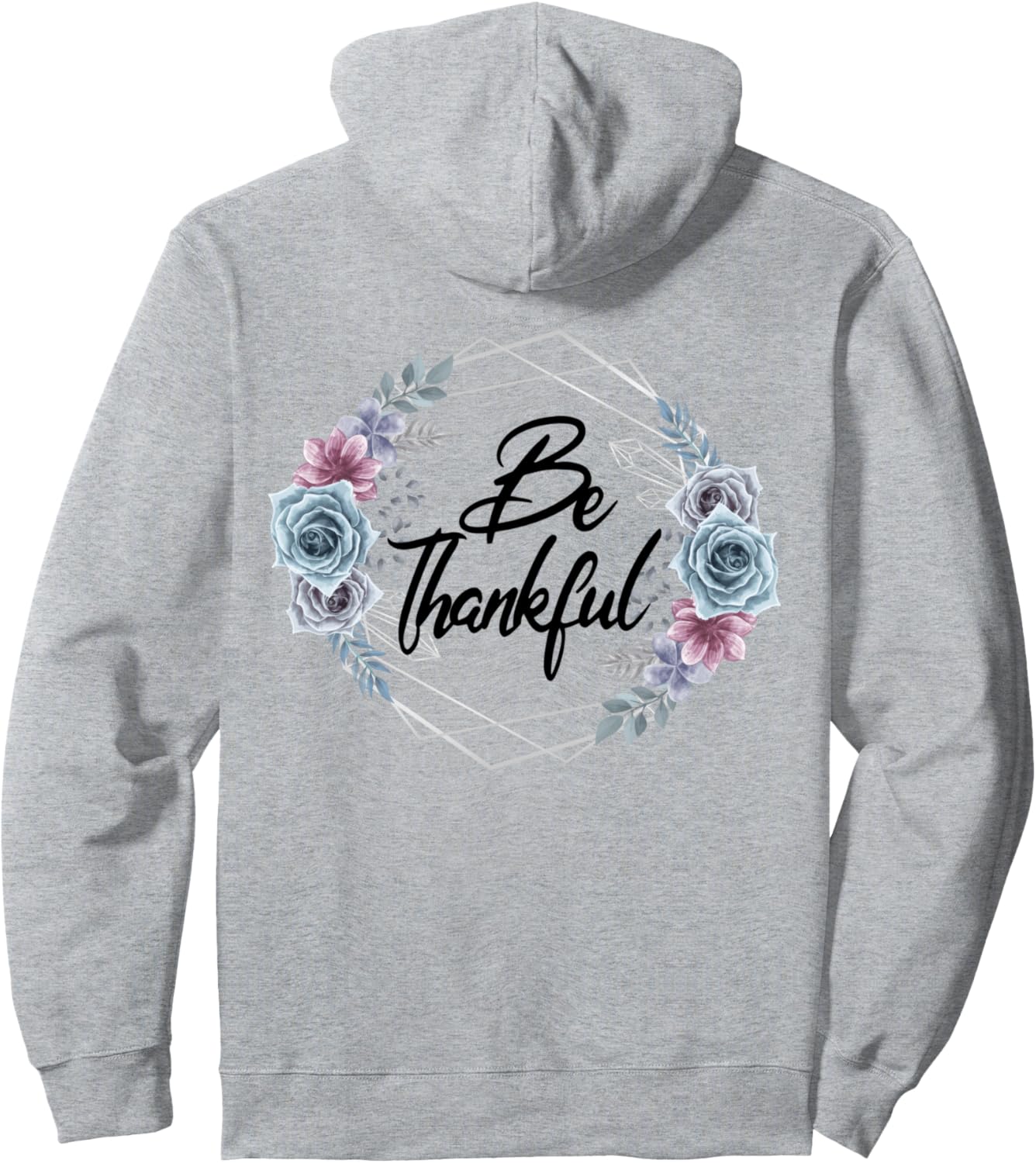 Grateful Thankful Blessed t-shirt Design Thanksgiving Pullover Hoodie
