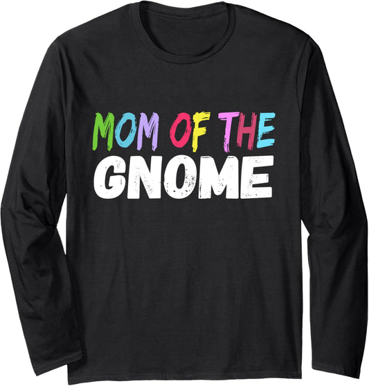 Halloween Adult Costume Mom Of The Gnome Long Sleeve T-Shirt