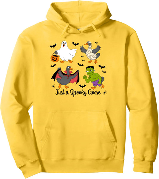 Halloween Duck Costume Party Ghost Mummy Frankenstein Pullover Hoodie