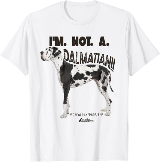 Great Dane Dad Coffee Funny Dog Top Tee Giant Dog Breed T-Shirt