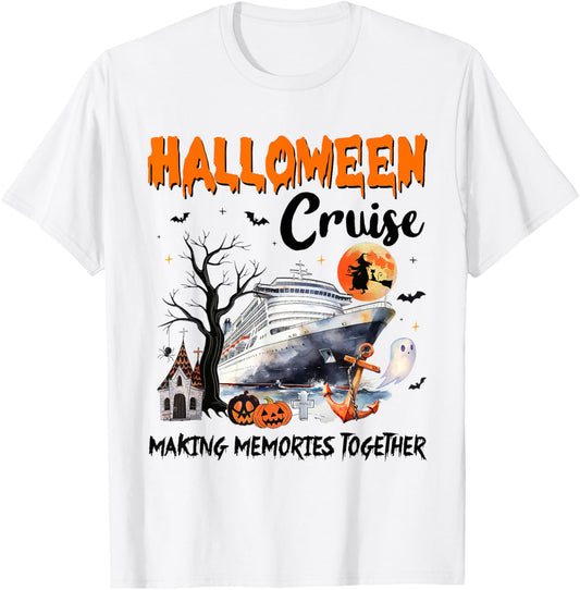 Halloween Cruise Making Memories Together Spooky Season T-Shirt