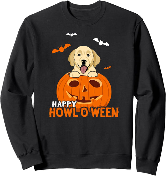 Halloween Labrador Retriever Pumpkin Costumes Thanksgiving Sweatshirt