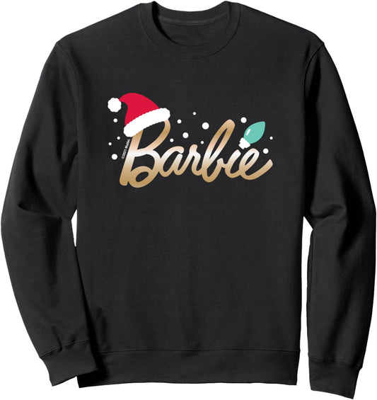 Barbie - Christmas - Logo Santa Hat Sweatshirt