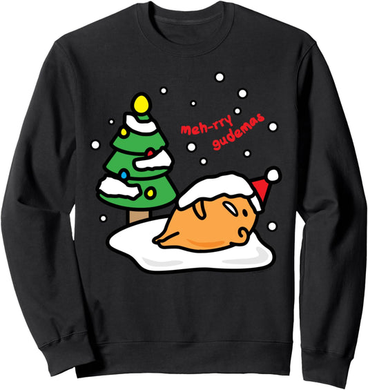 Gudetama Meh-rry Gudemas Christmas Sweatshirt Sweatshirt