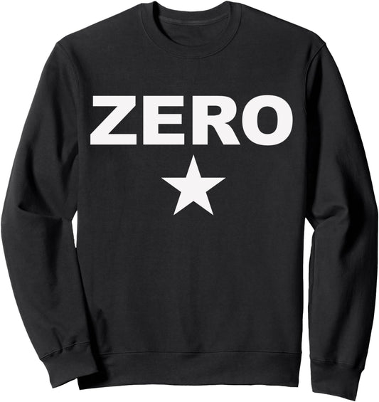 Grunge Alternative zero star 90s rock band music Sweatshirt