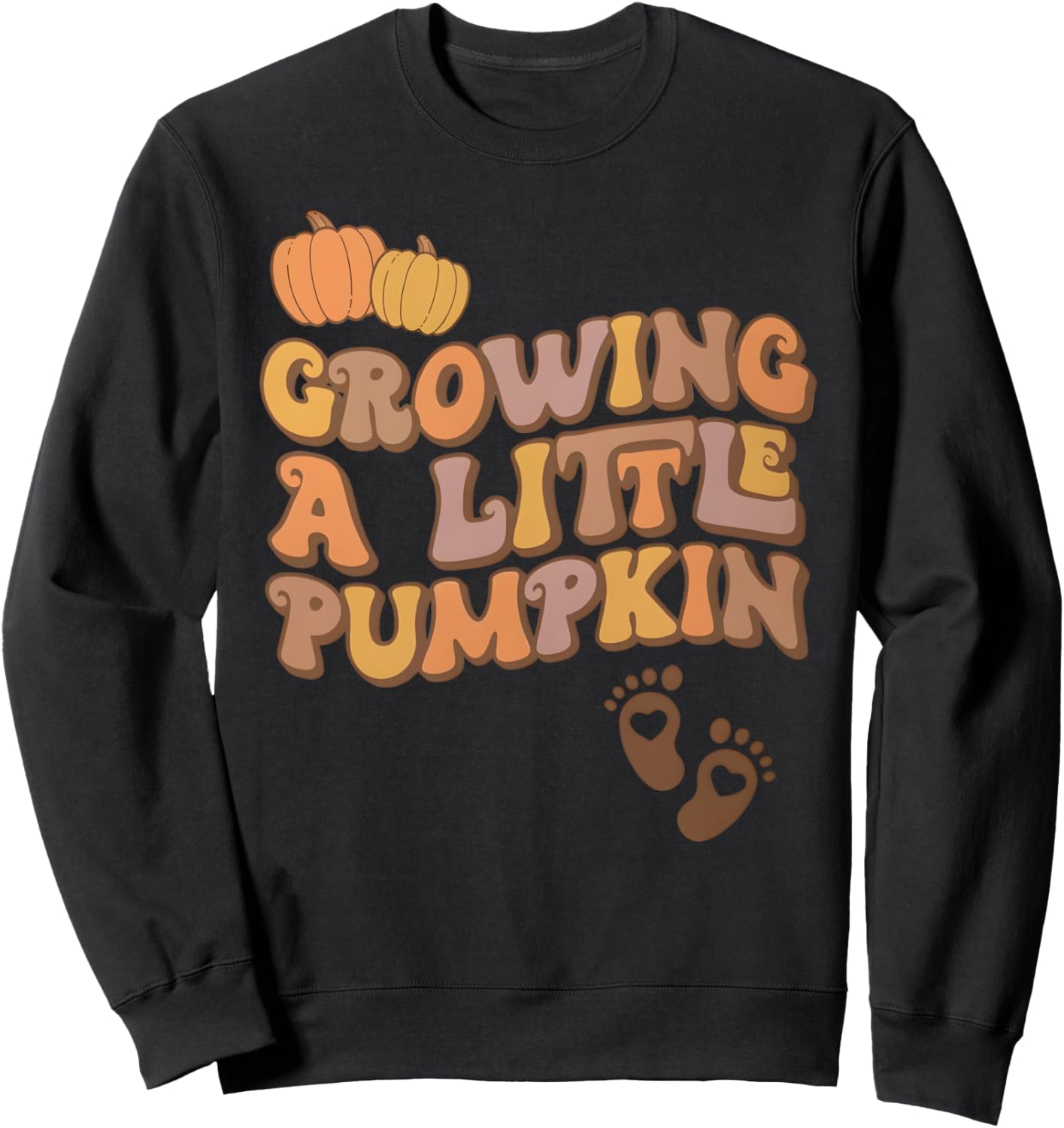 Growing a Little Pumpkin Thanksgiving Pregnancy Announcement Sweatshirt