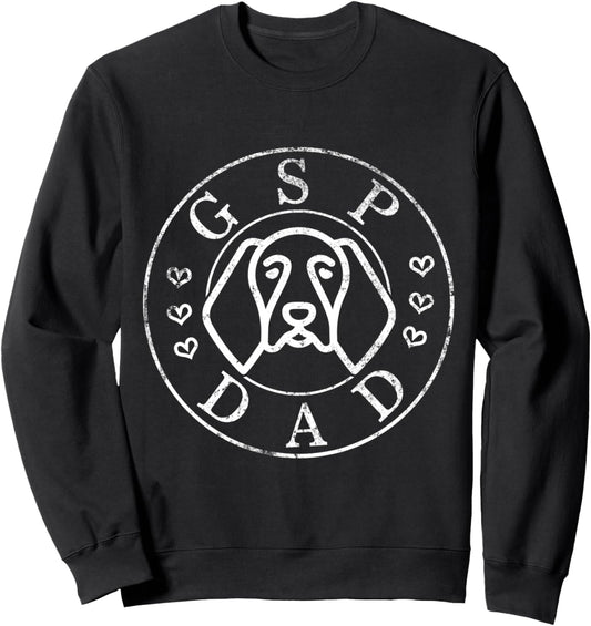 GSP Dad German Shorthaired Pointer Dad Hunting Dog Dad Daddy Sweatshirt