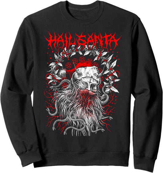 Hail Santa: Satanic Christmas by VampireFreaks Sweatshirt