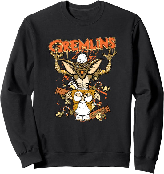 Halloween Gizmo Candy Change Crunch Sweatshirt