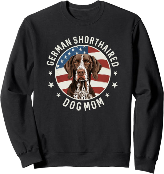 GSP Dog Gifts For Women, German Shorthaired Pointer Dog Mom Sweatshirt