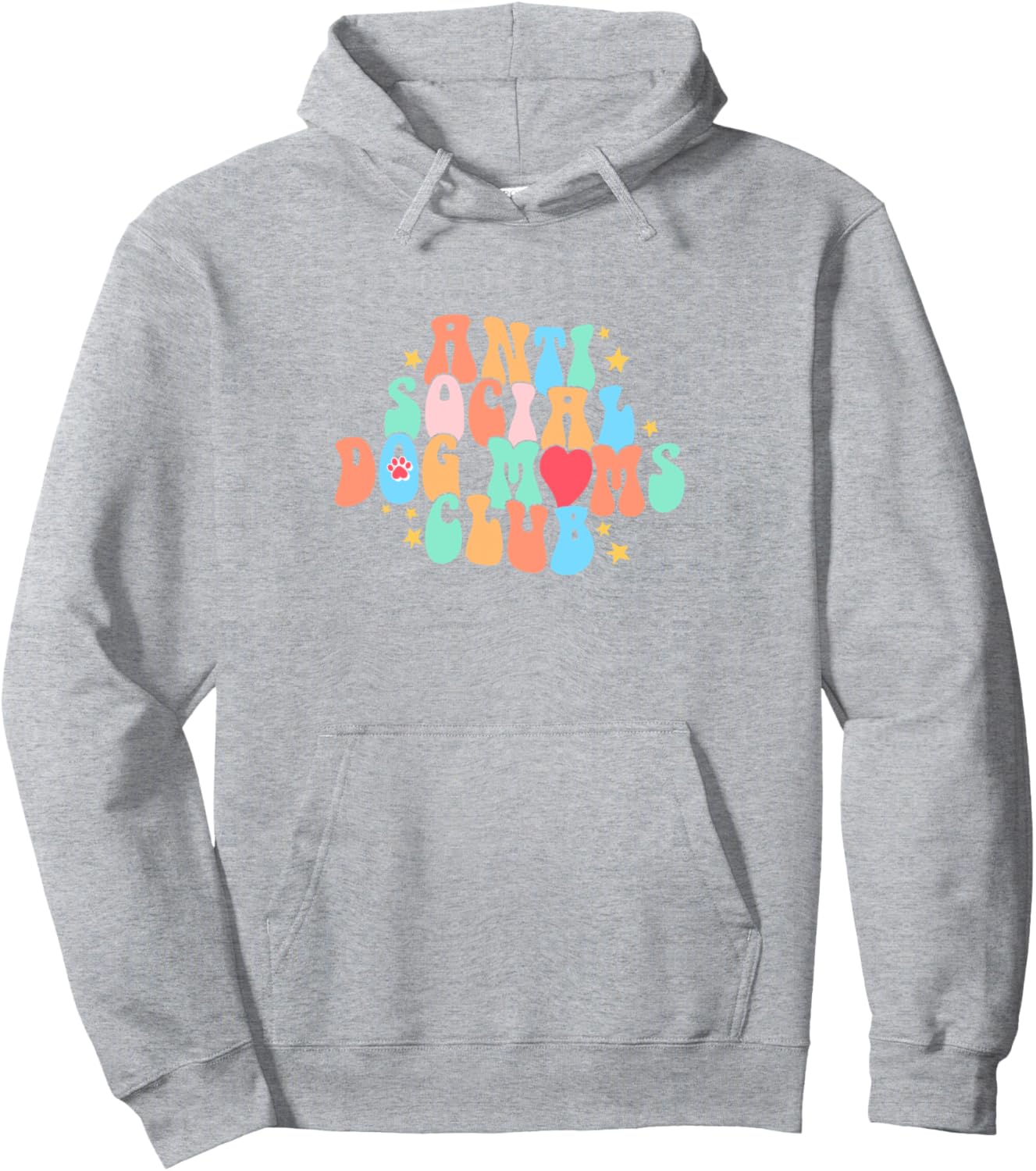 Anti Social Dog Moms Club Pullover Hoodie