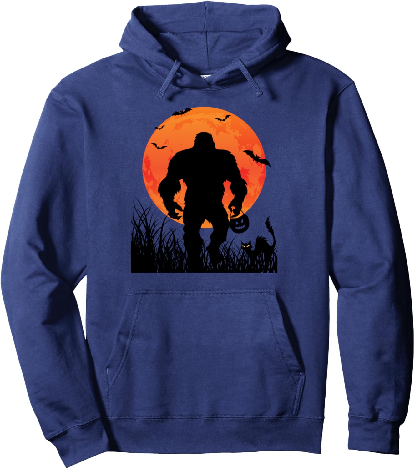 Halloween Costume Funny Sasquatch Bigfoot Halloween Pullover Hoodie