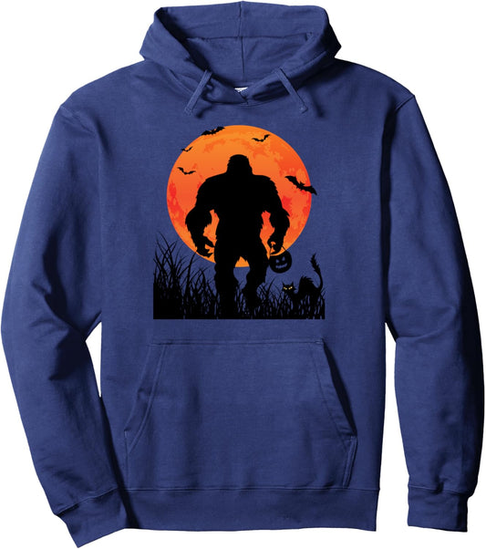 Halloween Costume Funny Sasquatch Bigfoot Halloween Pullover Hoodie