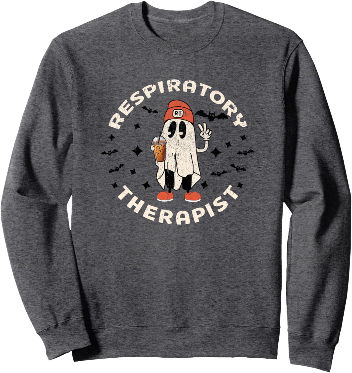 Halloween ABA Therapy Therapist Behavior Autism Ghost Fall Sweatshirt