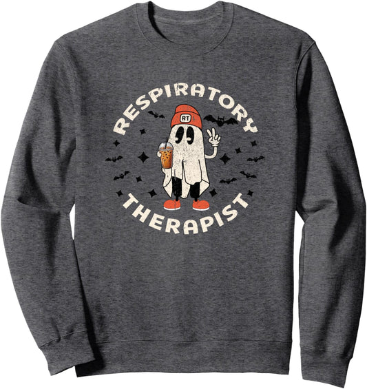 Halloween ABA Therapy Therapist Behavior Autism Ghost Fall Sweatshirt