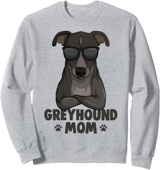 Greyhound Mom Dog Women Sweatshirt