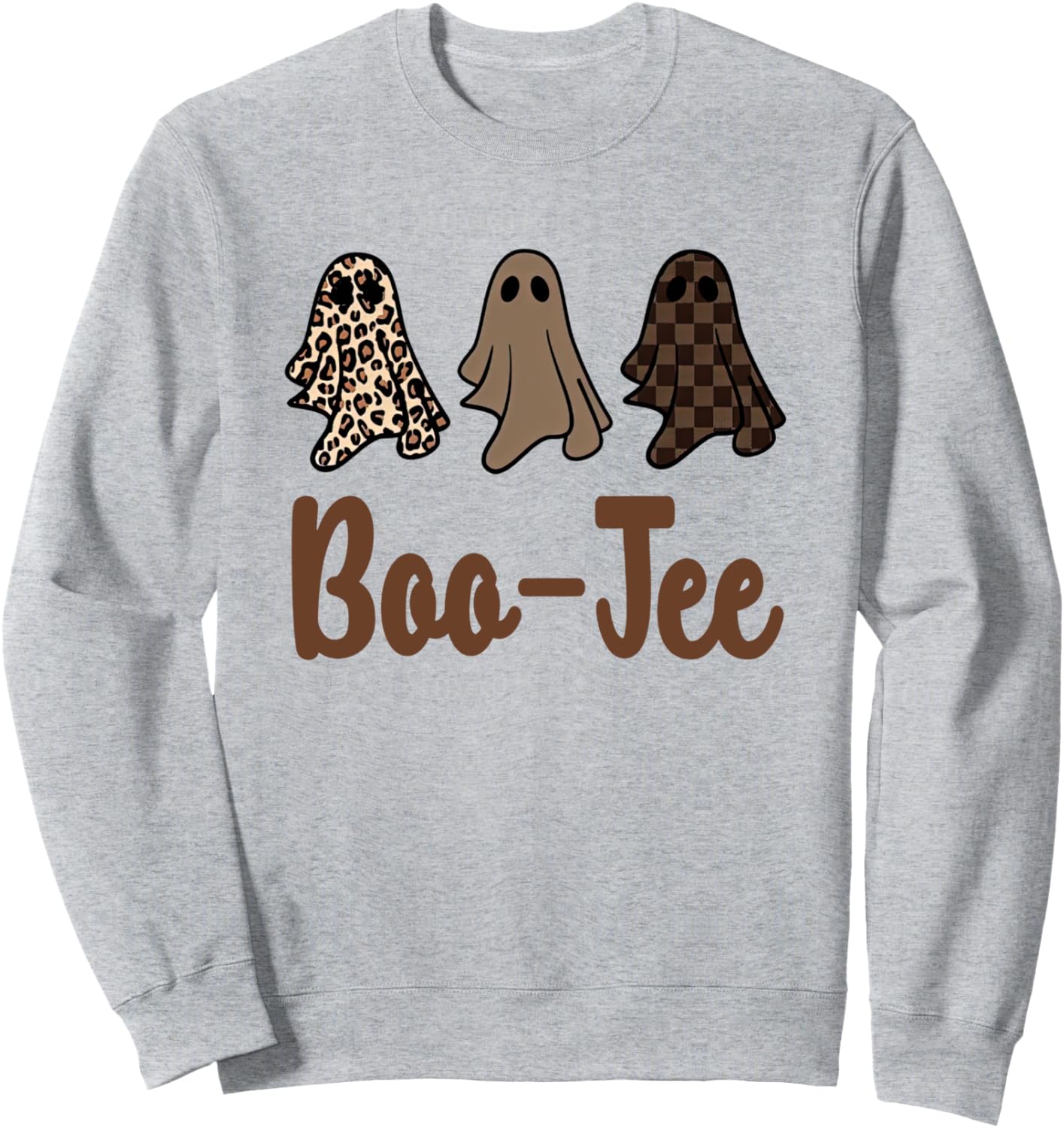 Halloween Ghost Costume Boujee Boo-Jee Spooky Season Vibes Sweatshirt
