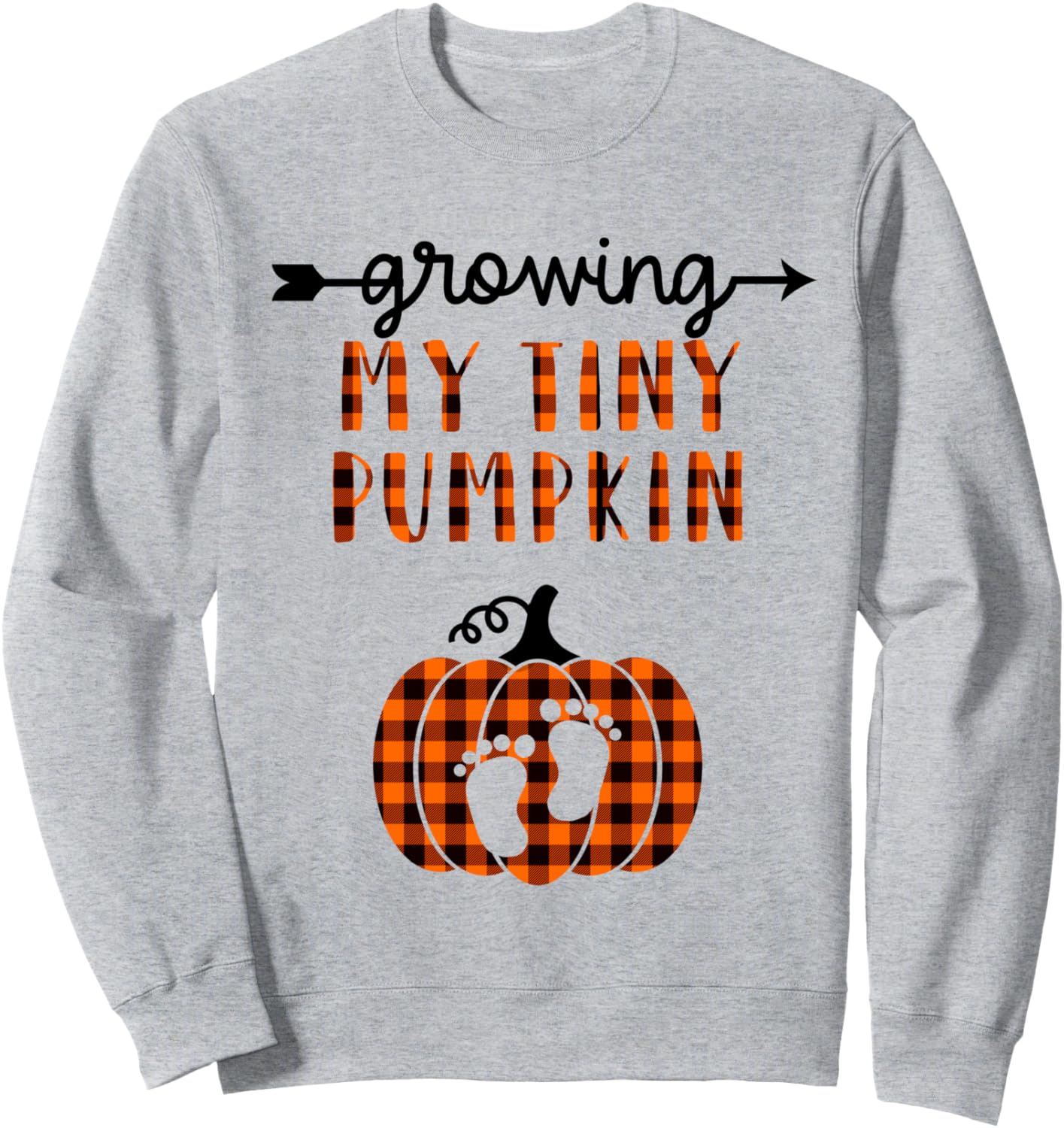 Growing My Tiny Pumpkin Thanksgiving Pregnancy Announcement Sweatshirt