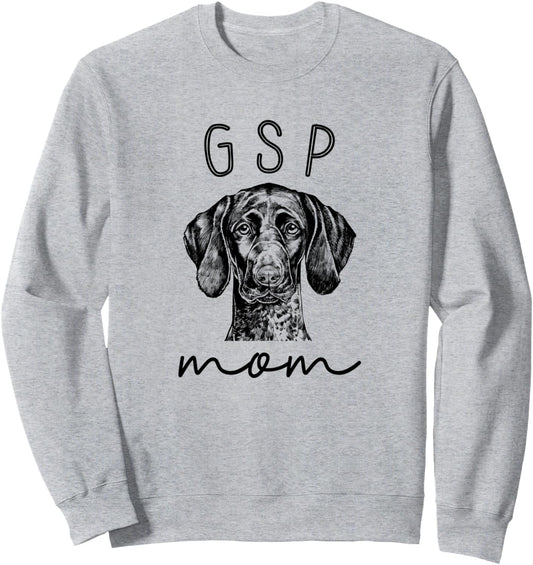 GSP Mom German Shorthaired Pointer Dog Mother Sweatshirt