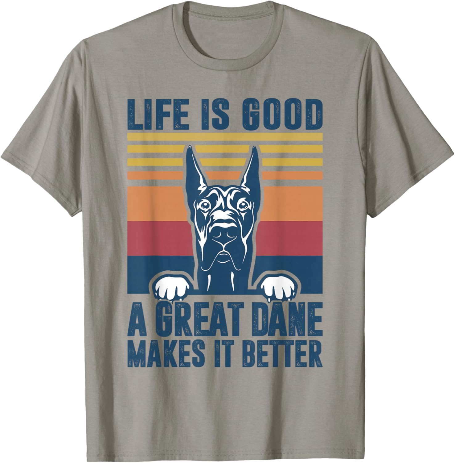 Great Dane Gifts For Women Men Great Dane Dog Dad Mom T-Shirt