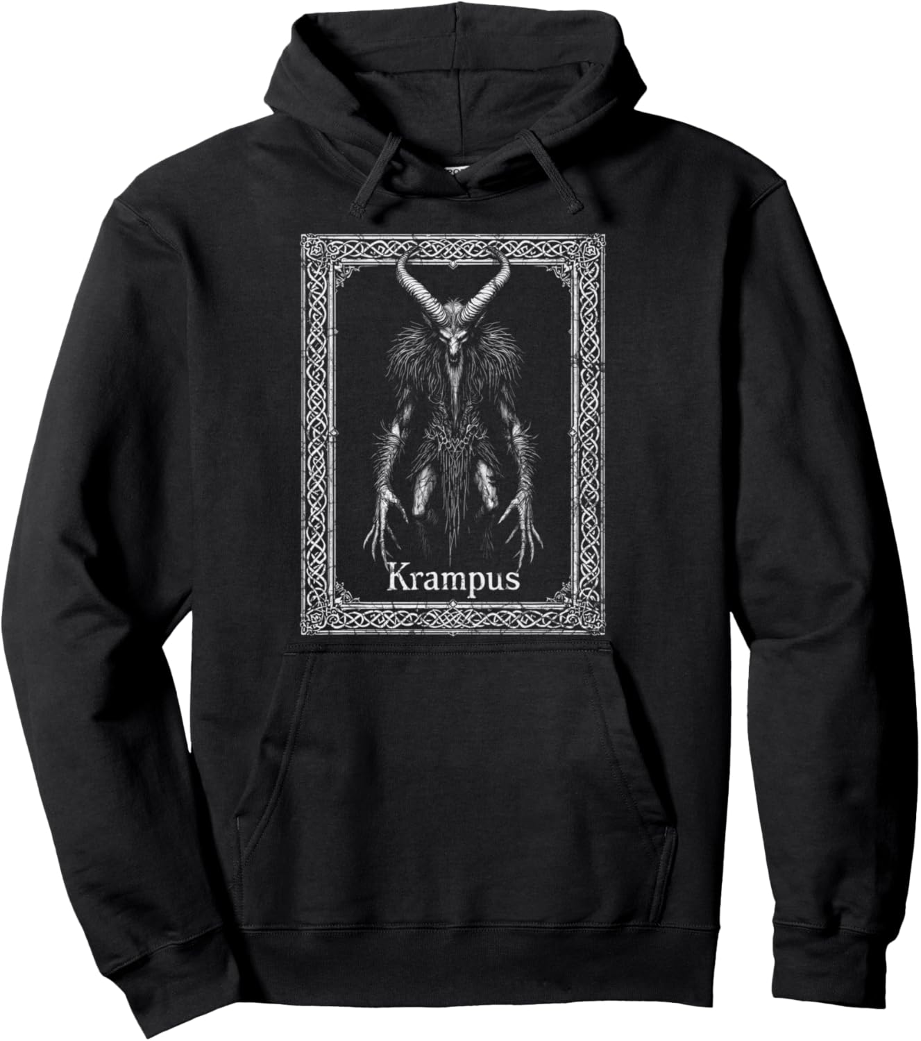 Gruss Vom Krampus Christmas Eve Naughty Kids Xmas Party Pullover Hoodie